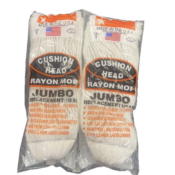 Rayon Mop Replacement head 2 pack