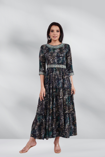 formal dresses in fountain gate Women's Leslie Fay Leslie Fay Evening Dress Green, M