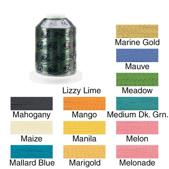 Rayon Super Strength Thread Solid Colors 1100 Yards-Meadow