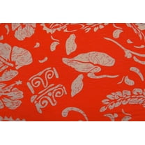 Rayon Texture Fabric 60" Wide Floral Printed Indian Material Craft By The Yard