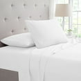 thumbnail image 1 of Bamboo Comfort 1171KGWH King Size Bamboo Luxury 3 Line Embroidered Sheet Set, White - 4 Piece, 1 of 3