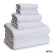 Rayon from Bamboo 6-Piece Towel Collection (2-Bath, 2-Hand, 2-Wash) White