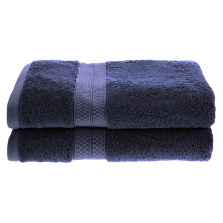Rayon from Bamboo 650 GSM 2-Piece Bath Towel Set River Blue