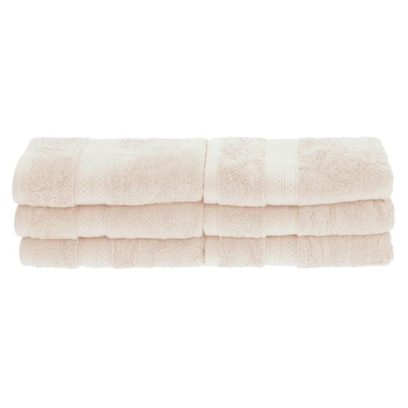 Rayon from Bamboo 650 GSM 6-Piece Hand Towel Set Ivory