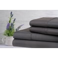thumbnail image 1 of Rayon from Bamboo Lavender Infused Scented 4-Piece Sheet Set - 6 Colors - Grey - Full, 1 of 2