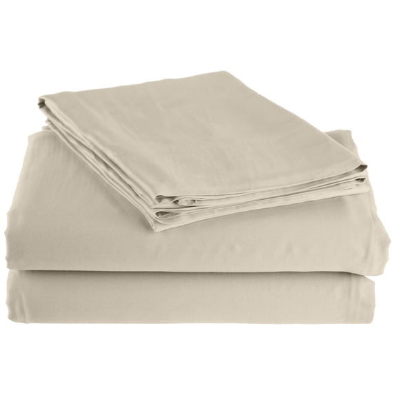 Rayon from Bamboo Solid Deep Pocket Sheet Set Ivory / Split King