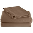 thumbnail image 1 of Rayon from Bamboo Solid Deep Pocket Sheet Set Taupe / Full, 1 of 1
