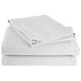 thumbnail image 1 of Rayon from Bamboo Solid Deep Pocket Sheet Set White / Full, 1 of 1