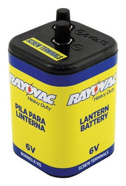 Rayovac 945R4C Zinc Chloride Heavy Duty Battery, 6 Volt