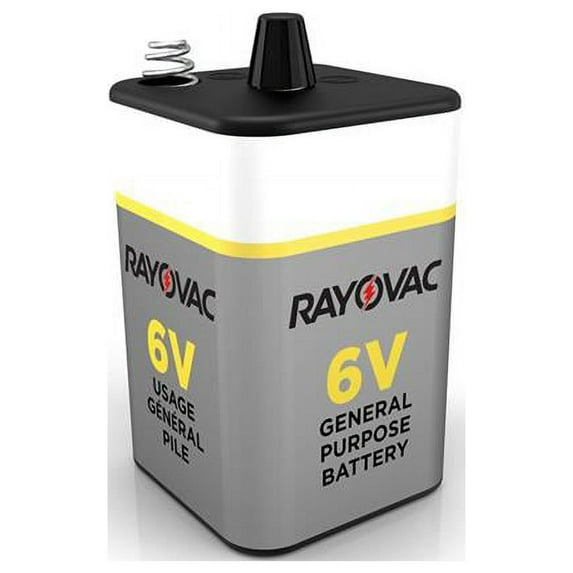 Rayovac 620-941C 6-Volt Spring Terminals General Purpose