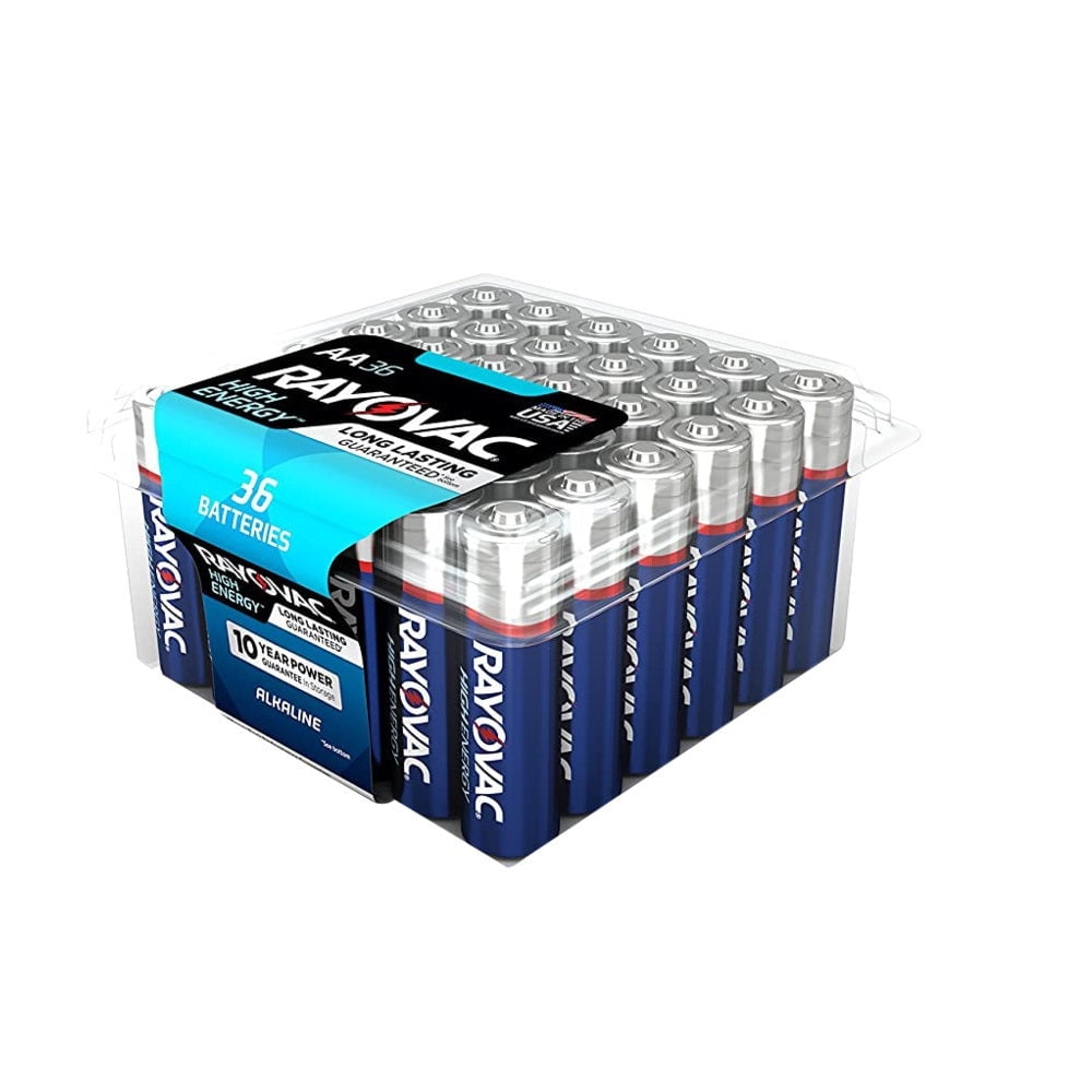 Rayovac 815-36PPF Alkaline AA Batteries, Each