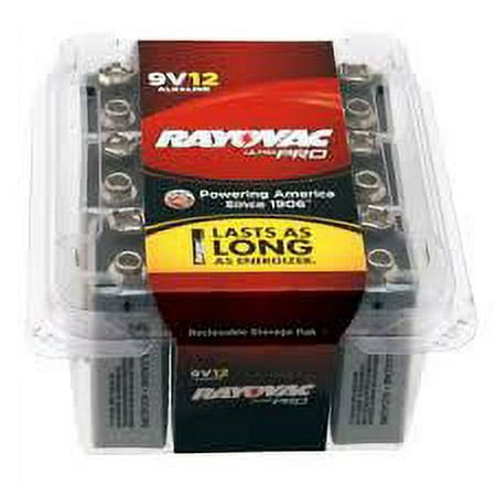 Rayovac Alkaline 9V Size 60 Pack + FREE SHIPPING!