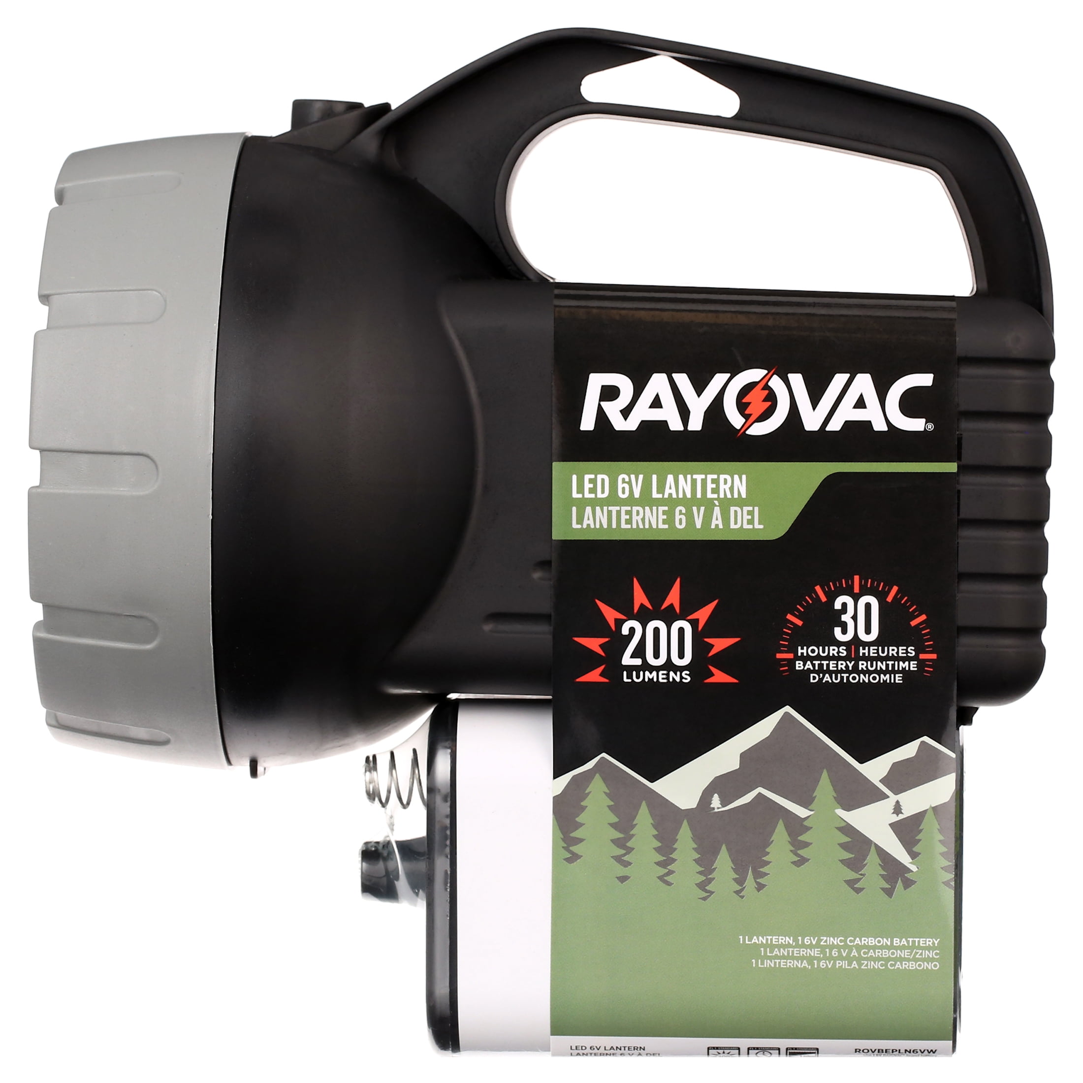 Rayovac Brite Essentials 4 LED Floating Lantern, 6V Battery