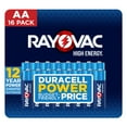 thumbnail image 1 of Rayovac High Energy AA Batteries (16 Pack), Double A Batteries, 1 of 11