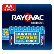 Rayovac High Energy AA Batteries (16 Pack), Double A Batteries