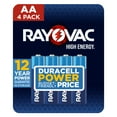 thumbnail image 1 of Rayovac High Energy AA Batteries (4 Pack), Double A Batteries, 1 of 10