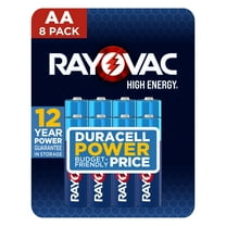 Rayovac High Energy AA Batteries (8 Pack), Double A Batteries