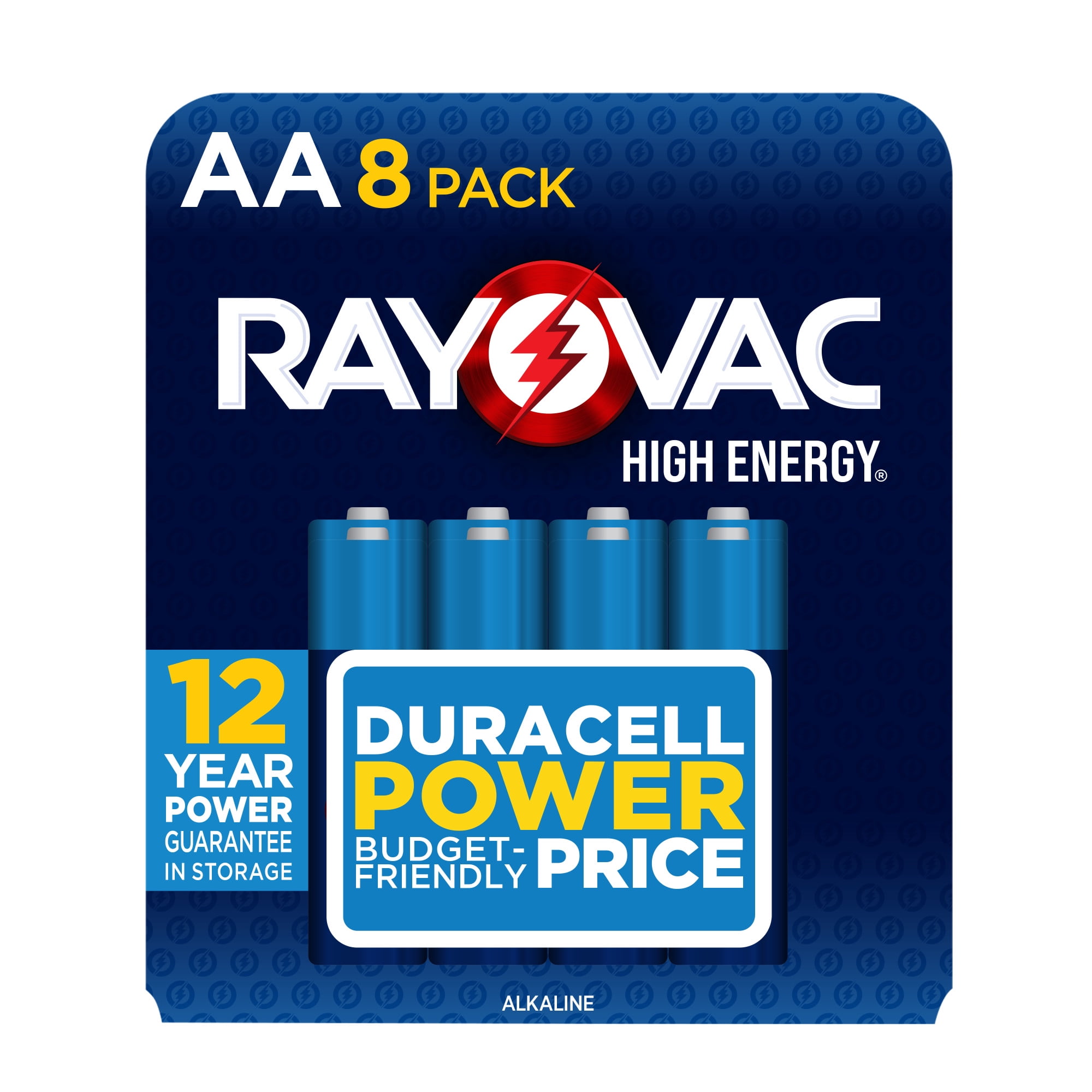 Rayovac High Energy AA Batteries (8 Pack), Double A Batteries
