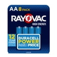 thumbnail image 1 of Rayovac High Energy (8 Pack), Double A Batteries, 1 of 4