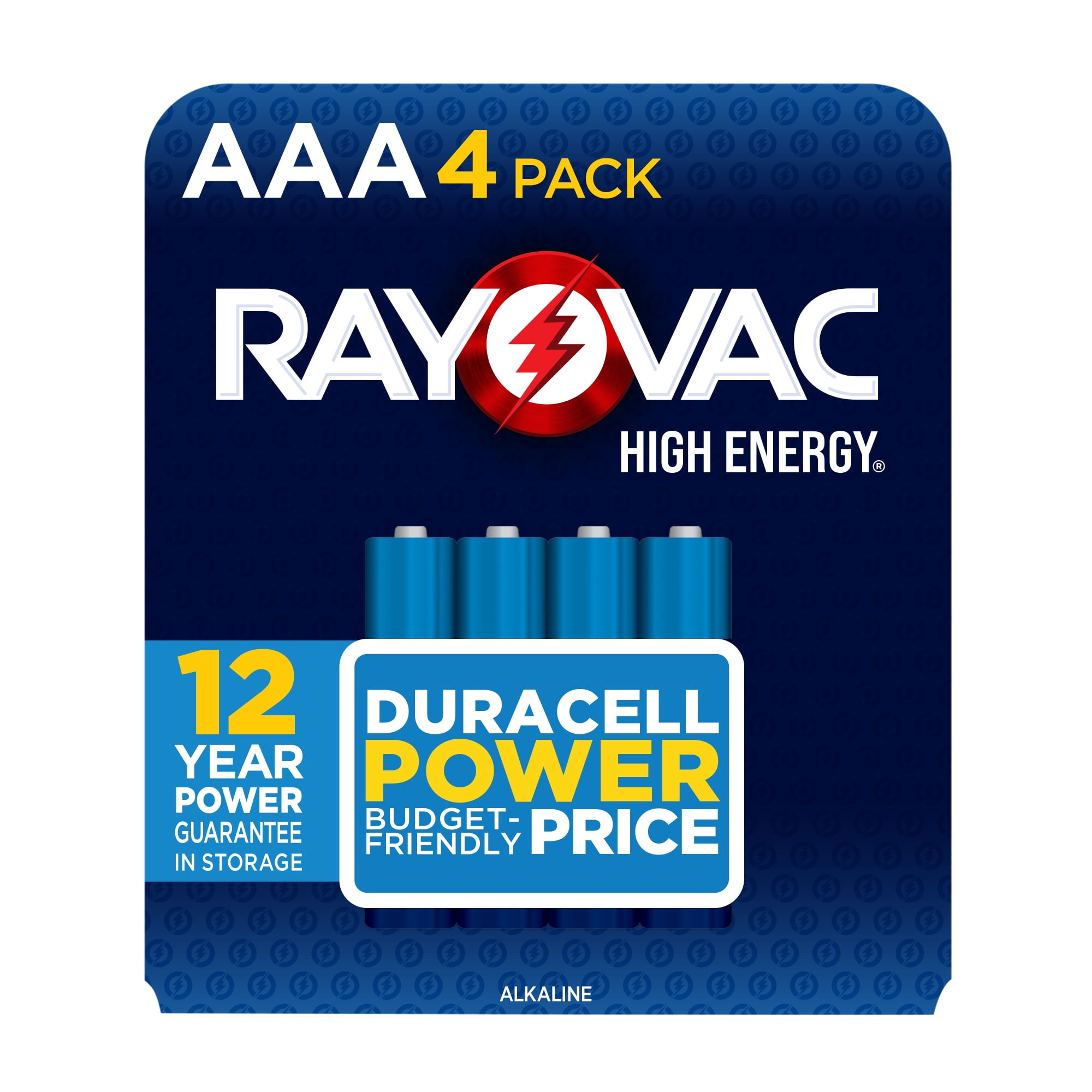 Rayovac High Energy AAA Batteries (4 Pack), Triple A Batteries
