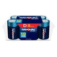 thumbnail image 1 of Rayovac High Energy D Batteries (8 Pack), Alkaline D Cell Batteries, 1 of 8