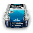 thumbnail image 1 of Rayovac Pro-Pack High Energy Alkaline Batteries, Size AA Batteries, 48-Pack, 815-48PPK, 1 of 7