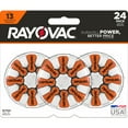 thumbnail image 1 of Rayovac Size 13 Hearing Aid Batteries, 24-Pack 13-24, 1 of 8