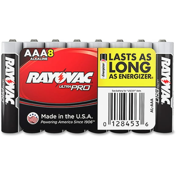 Rayovac Ultra Pro Alkaline Aaa - For Multipurpose - Aaa - 96 / Carton
