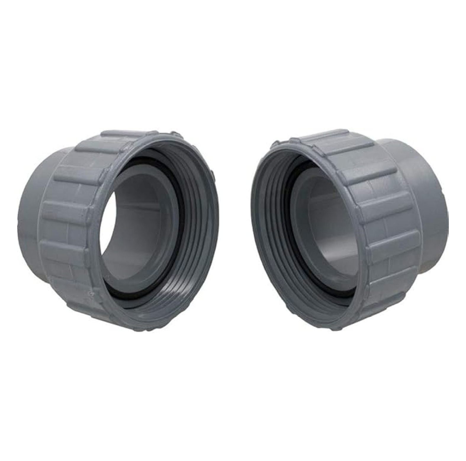 Raypack 006723F Connector 2-Inch Pvc and Nut 2/Set - Walmart.com