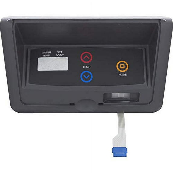 Raypak 009491F Control Bezel IID with Switch Decal Pad Replacement