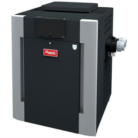 Raypak 014950 206000 BTU Digital Propane Gas Pool Heater with Cupro Nickel