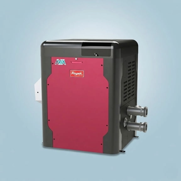 Raypak Avia 264K BTU Propane Pool Heater - NiTek Heat Exchanger - P-R264A-EP-N | 018050