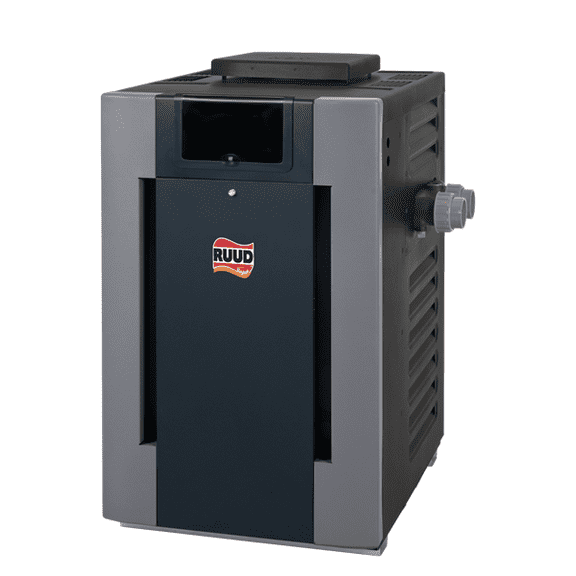 Raypak B-R266A-EN-X 266K BTU Natural Gas #50 ASME Cupro Nickel Commercial Pool Heater 017400