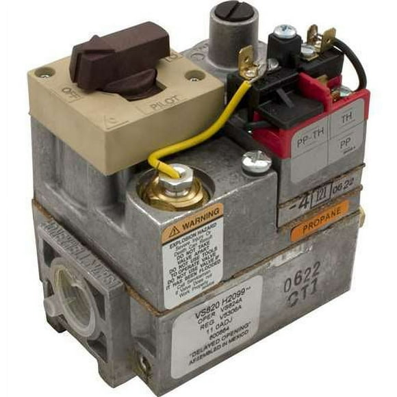 Raypak Gas Valve, 53/53A/55A/105A/105B/151/153, LP., MV Part # 003899F