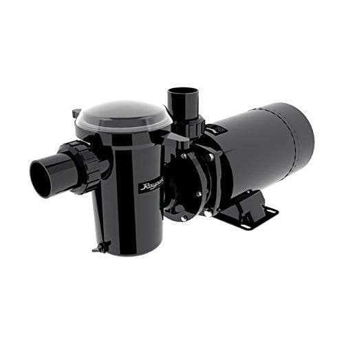 Raypak Black Single Speed Above Ground Pool Pump, 1.5 HP