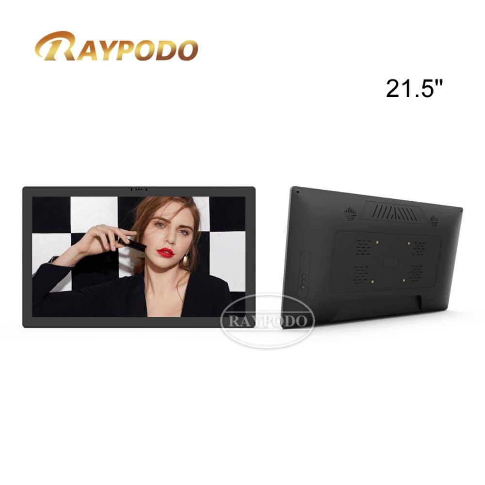 Rockchip Monitor Raypodo 21.5 inch Android 11 Adjustable VESA Wall Mount Tablet ...
