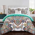 thumbnail image 1 of Raypur 8 Piece Boho Comforter Set, 1 of 3