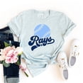 thumbnail image 1 of Rays Baseball T-shirt Sports Shirt Gift Rangers Tee Game Day Top Boho Shirts Team Spirit Women's, 1 of 3