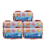 Rays Country Ham Biscuit Cuts, 2.5 lb, Dry-Cured Boneless Slices, Pack 5-8 oz, Vacuum-Sealed, Ready-to-Cook