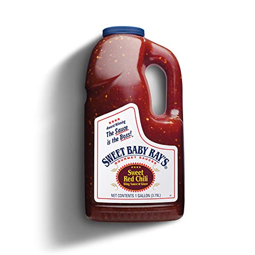 Rays SWEET RED CHILI WING SAUCE 1 Gallon No EDTA, No Added MSG, Free, No Synthetic Colors, No