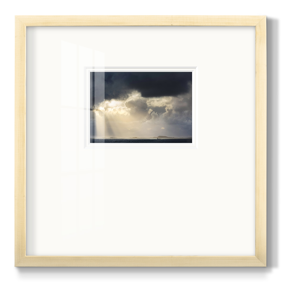 Rays of Light-Premium Framed Print