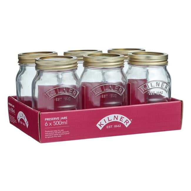 Rayware Glass Preserve Jar, 6 pack - Pack of 2 - Walmart.com