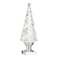 thumbnail image 1 of Raz Imports 14" Geometric Lighted Tree with Silver Swirling Glitter, 1 of 1