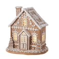 thumbnail image 1 of Raz Imports 2022 Holiday In Provence 12" Lighted Gingerbread House, 1 of 1