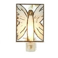 thumbnail image 1 of Raz Imports 2022 Holiday In Provence 6" Stained Glass Angel Night Light, 1 of 1