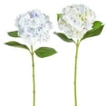 thumbnail image 1 of Raz Imports 26-inch Hydrangea Stem, Assortment of 2 Faux Flowers, 1 of 1