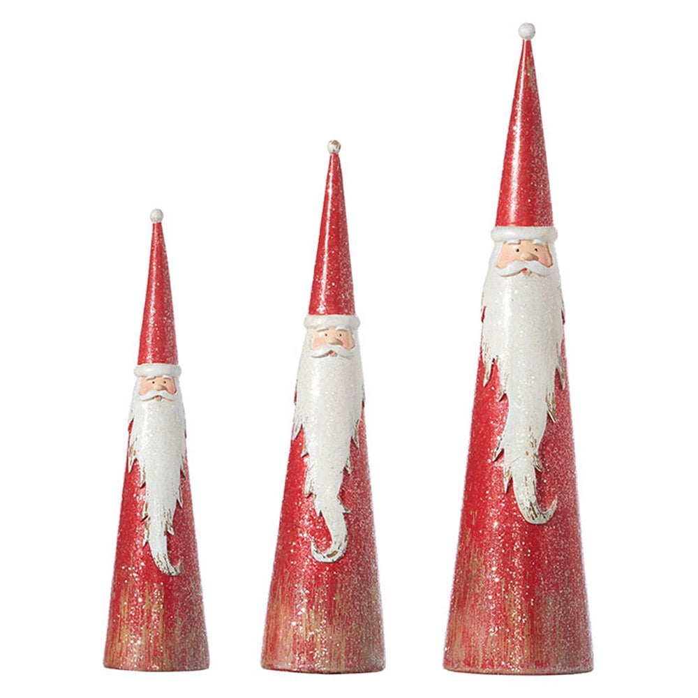 Tamburello di Babbo Natale in PVC da 13 cm