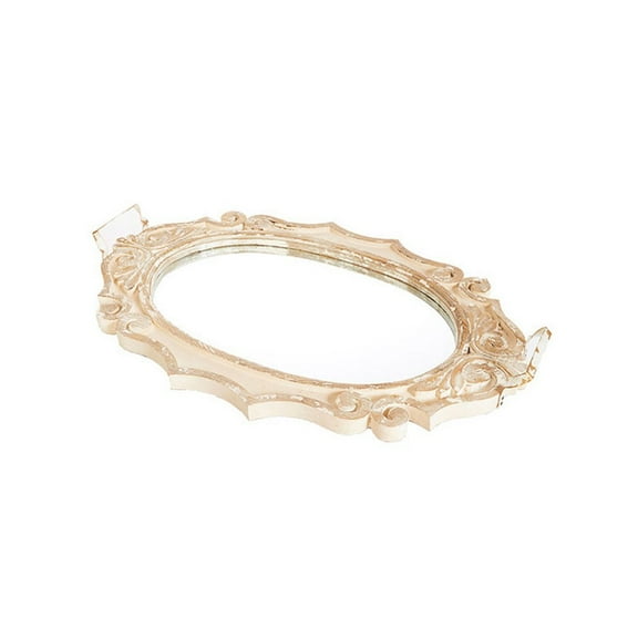 Raz Imports The Gallery 32-inch Oval Mirrored Tray