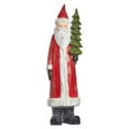 thumbnail image 1 of Raz Imports Through The Woods 20.5" Carved Santa with Tree, 1 of 1