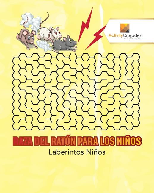 Raza Del Ratón Para Los Niños: Laberintos Niños, (Paperback)